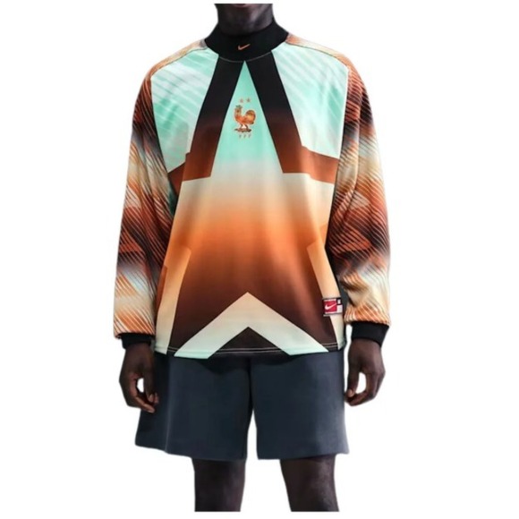 Nike Other - New Nike France Goalkeeper Jersey Small Black Monarch Metallic Copper IO0794-010